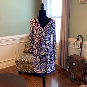Nicole by Nicole Miller Faux Wrap Dress!